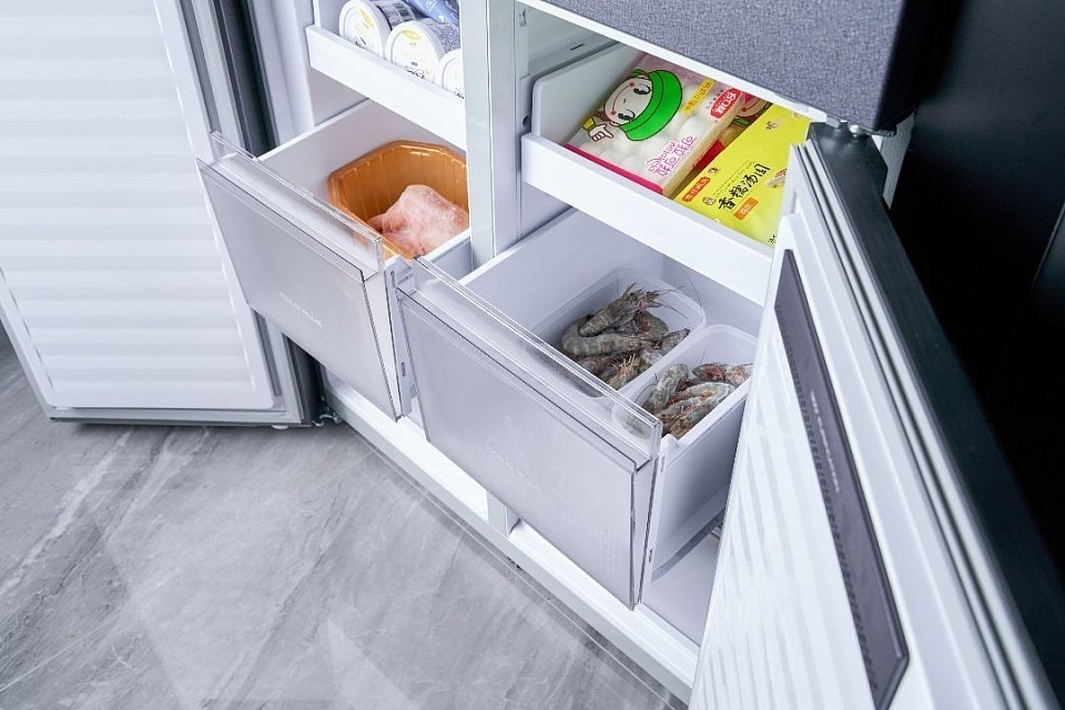Quick Freezing sehingga -32°c. Makanan akan lebih Tahan Lama dan Kekal Segar.